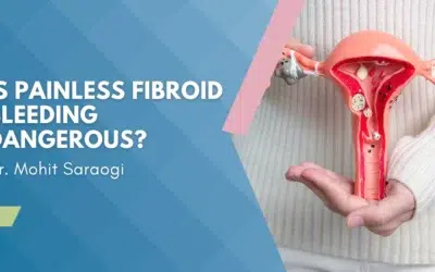 Is fibroid bleeding without pain normal or risky?
